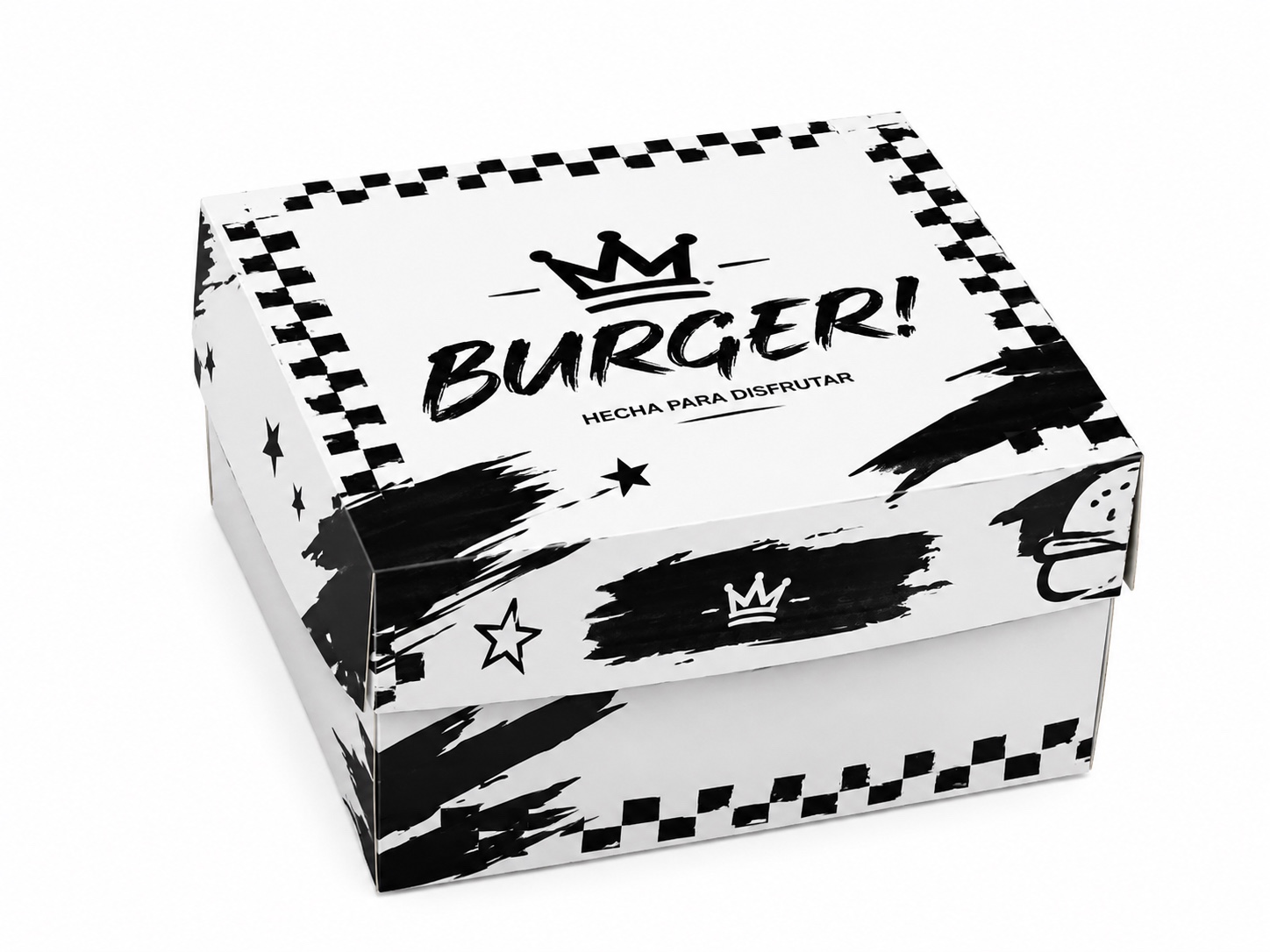 Caja genérica para hamburguesa